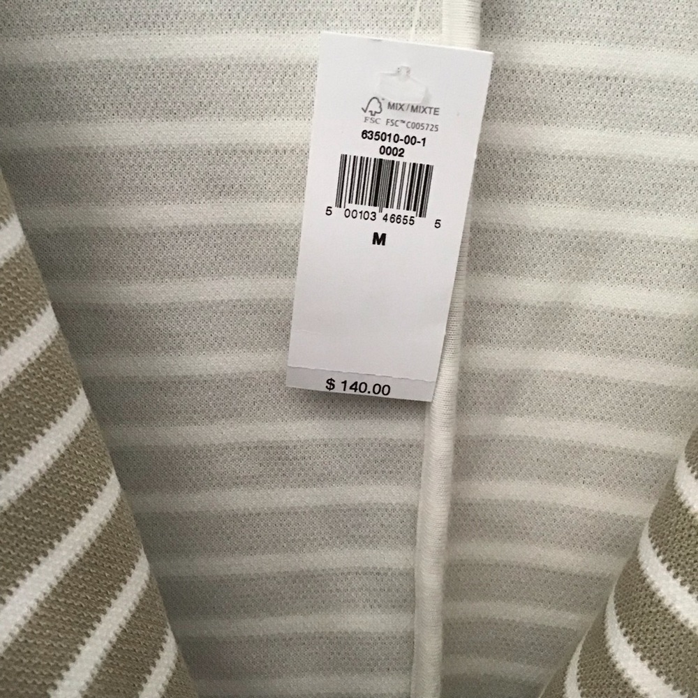 NWT Women’s Banana Republic Pique Knit double Breasted Blazer Jacket M - Picture 6 of 9